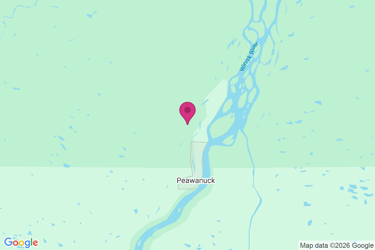 Carte de Peawanuck
