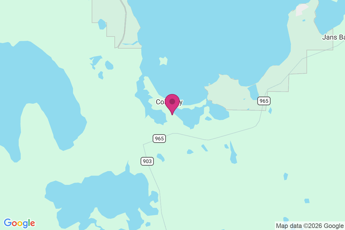 Carte de Canoe Lake