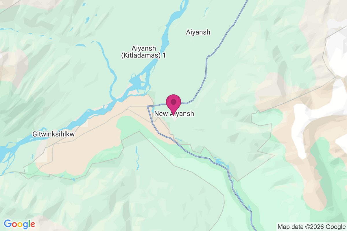 Carte de New Aiyansh