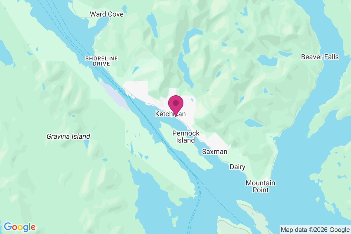 Carte de Ketchikan