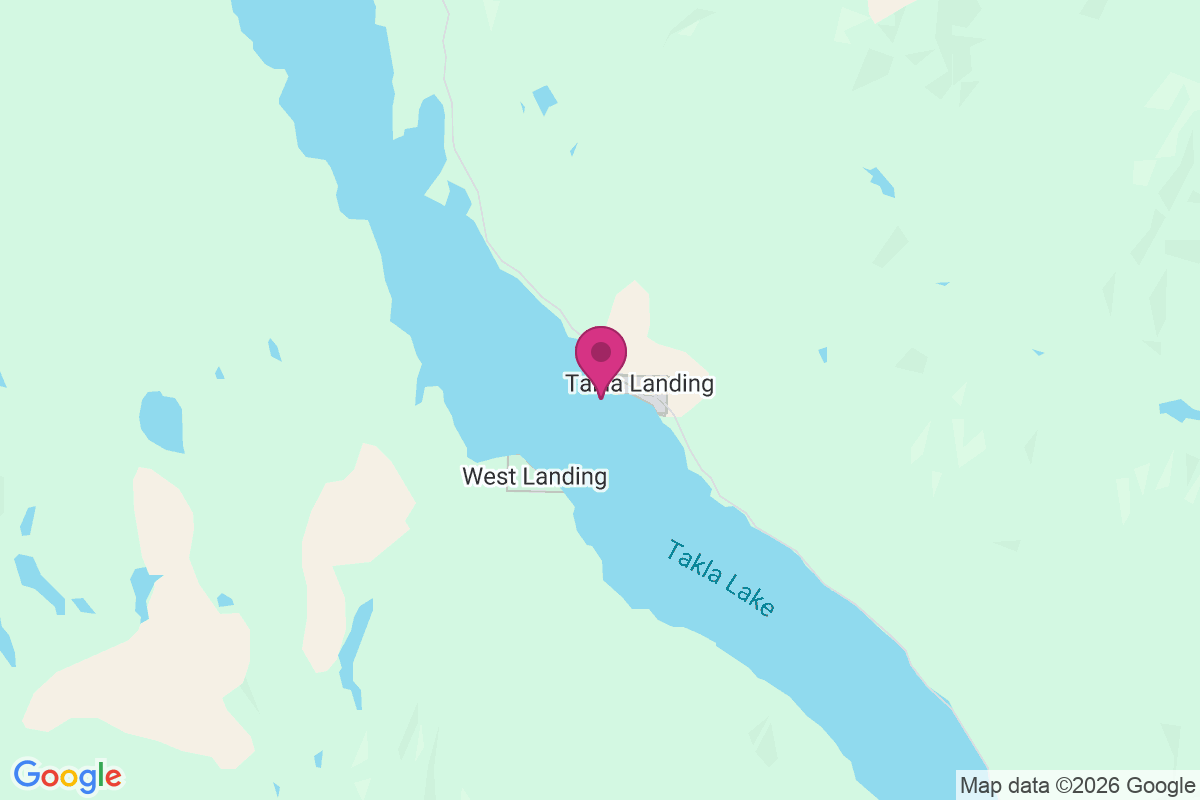 Carte de Takla Landing