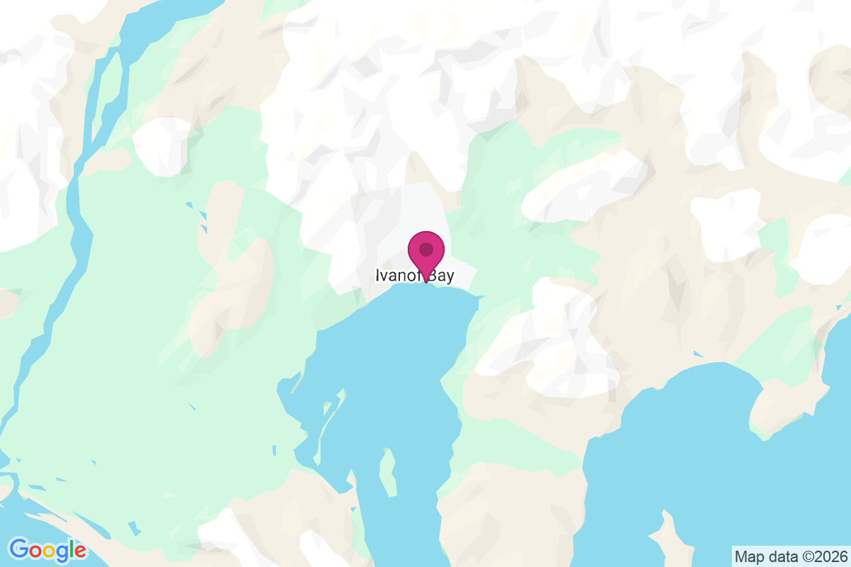 Carte de Ivanof Bay