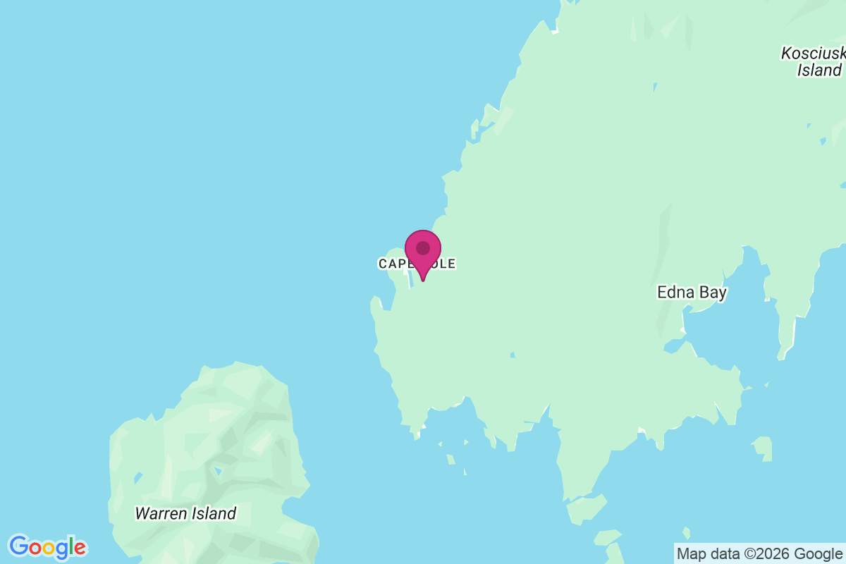 Carte de Cape Pole