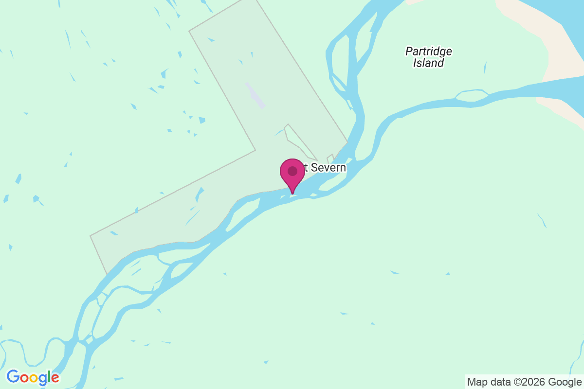 Carte de Fort Severn