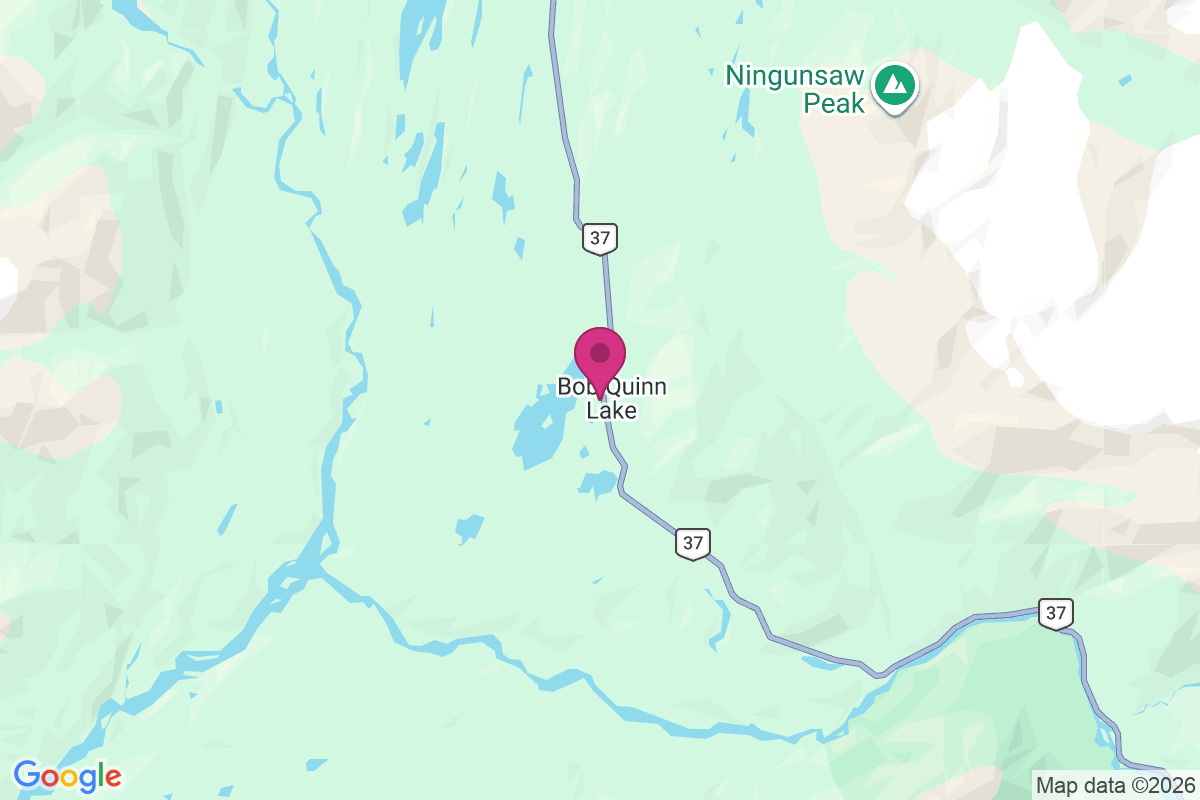 Carte de Bob Quinn Lake