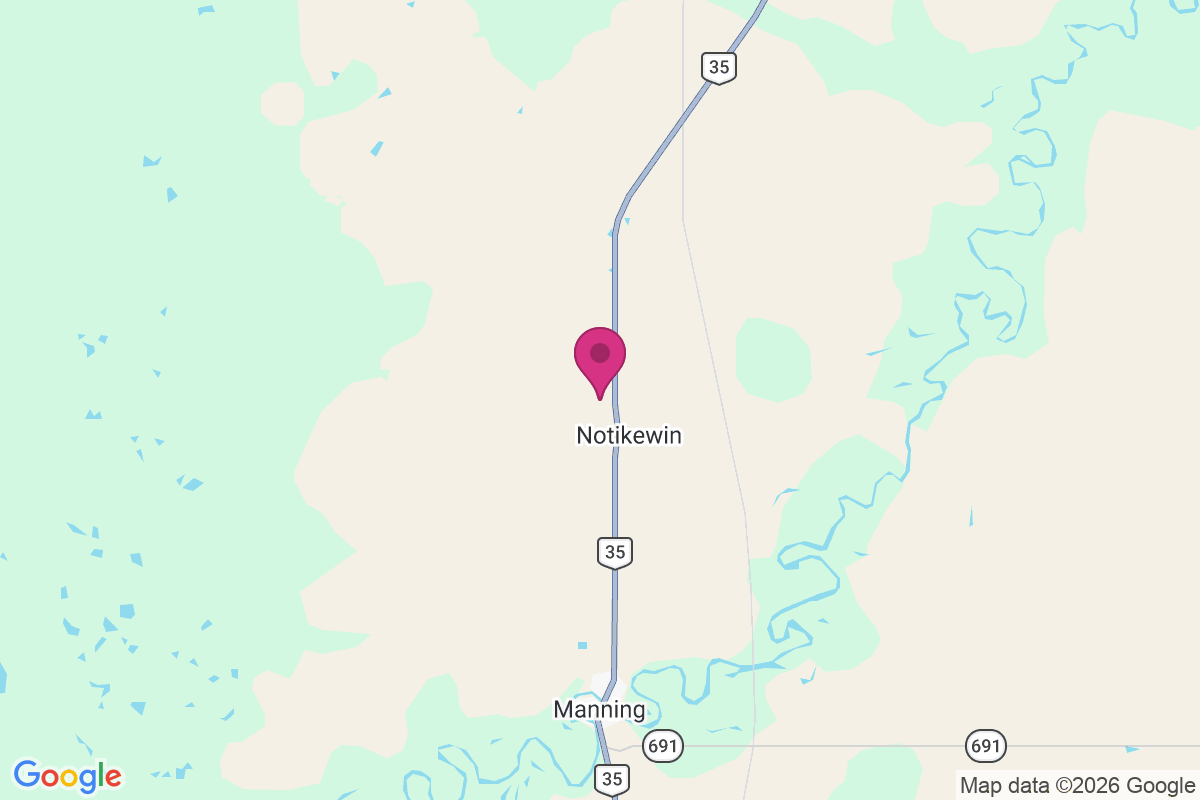 Carte de Notikewin