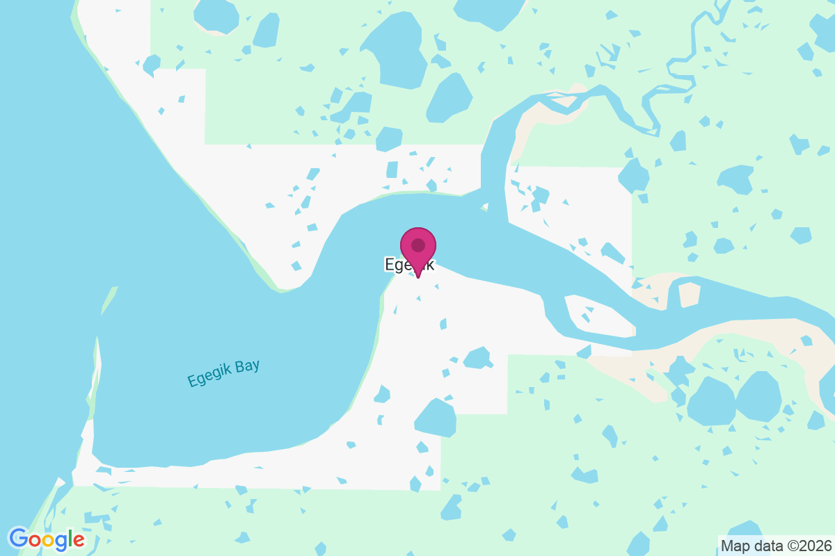 Carte de Egegik