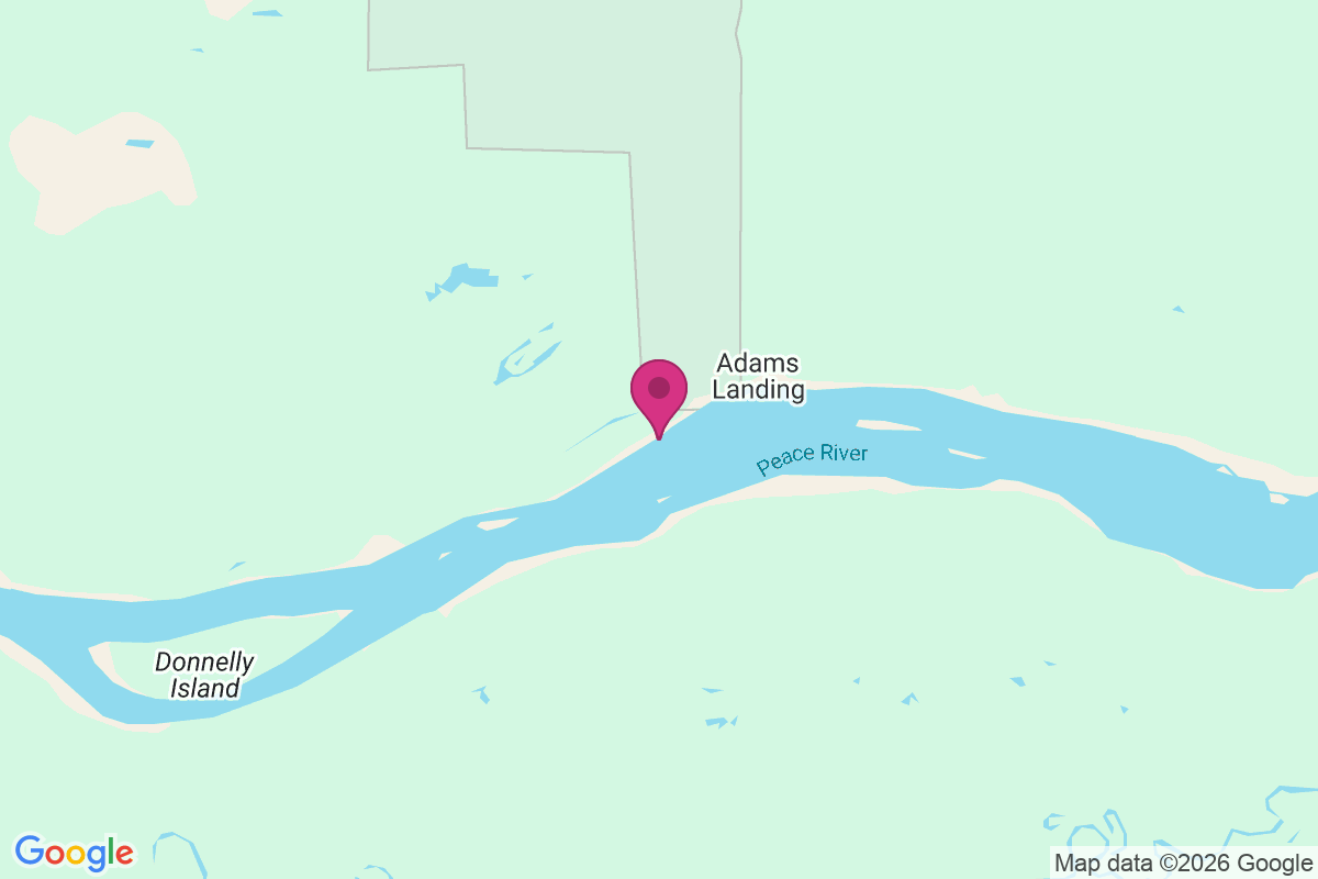 Carte de Adams Landing