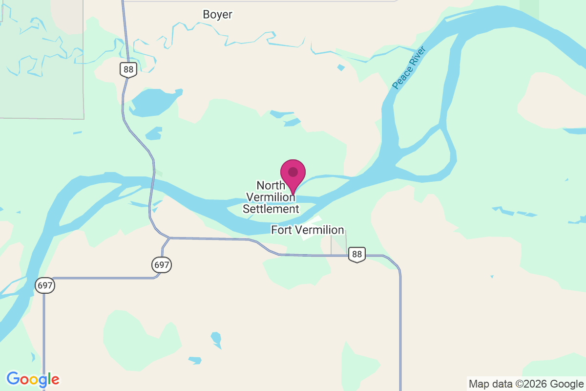 Carte de North Vermilion
