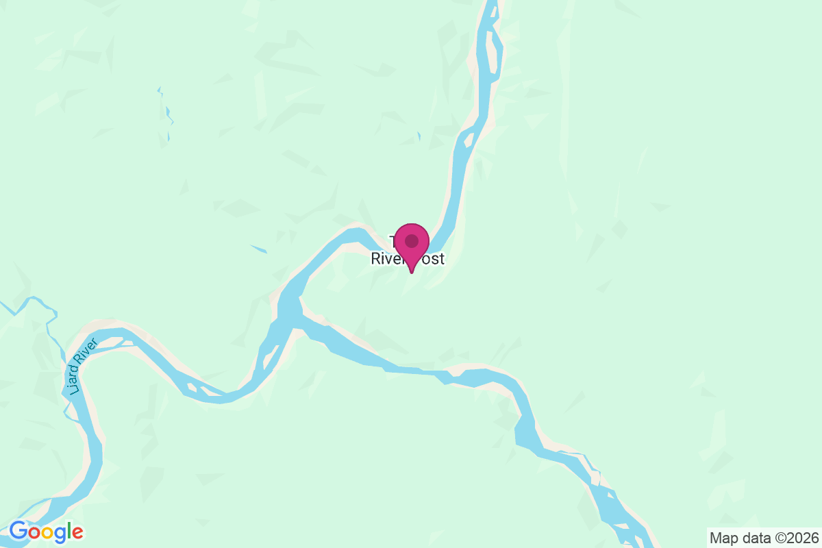 Carte de Toad River Post