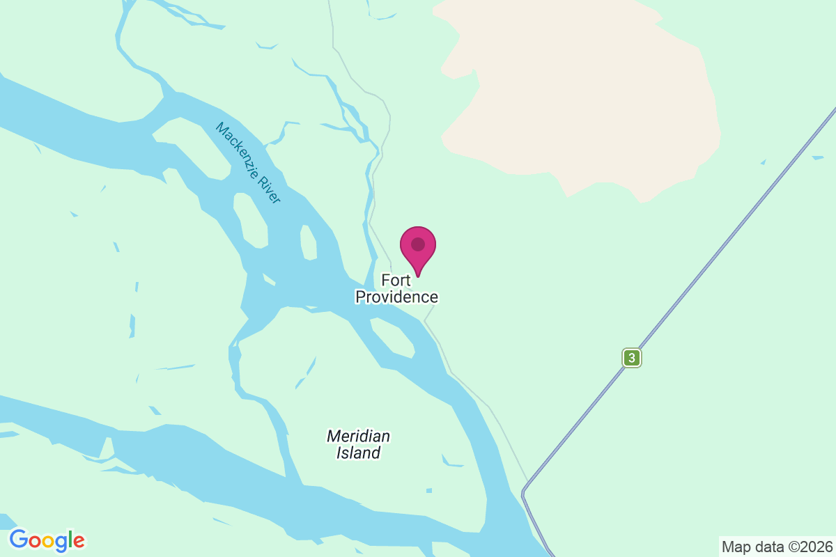 Carte de Fort Providence