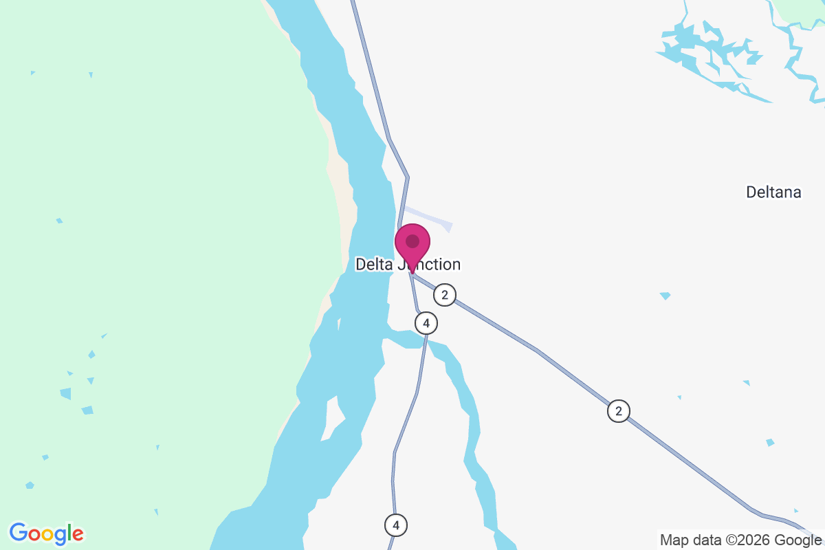 Carte de Delta Junction