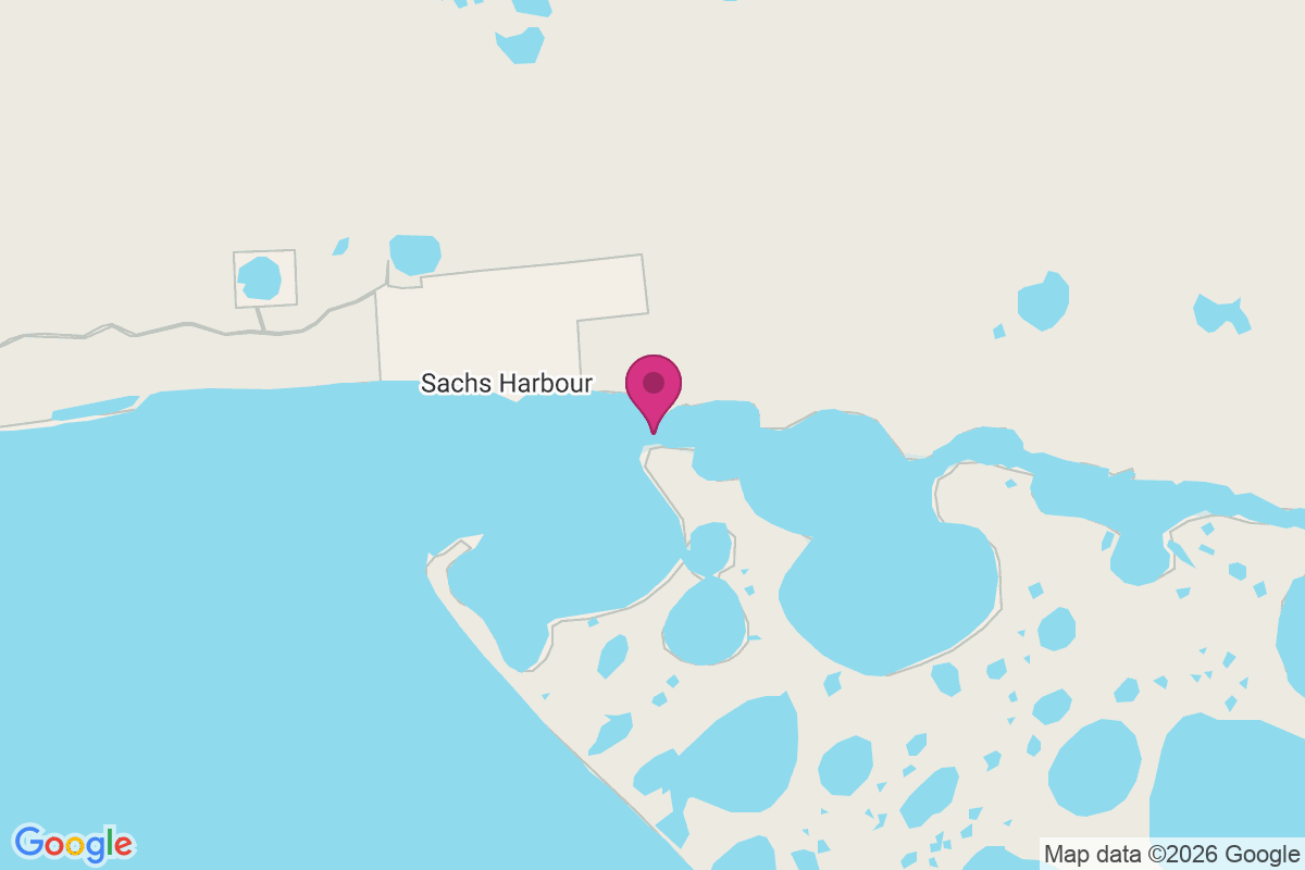 Carte de Sachs Harbour